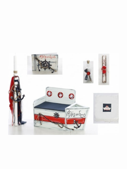 Bellissimo Little Baptism Set with Navy Theme