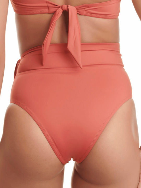 Erka Mare Bikini Slip with Ties Orange