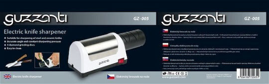 Guzzanti Elektrischer Messerschärfer 20x7.9x8.1cm