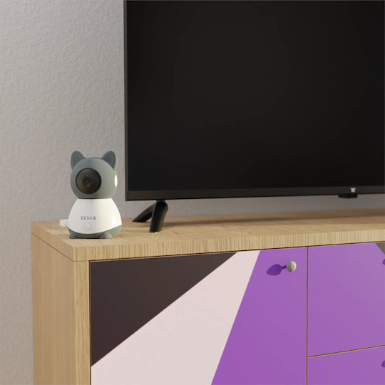 Tesla Smart Camera Baby Ασύρματη Ενδοεπικοινωνία Μωρού με Αμφίδρομη Επικοινωνία & Νανουρίσματα