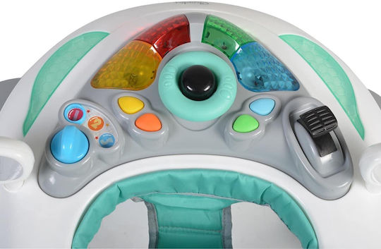 Cangaroo Sharky 108228 Baby Walker with Music for 6+ Months Blue