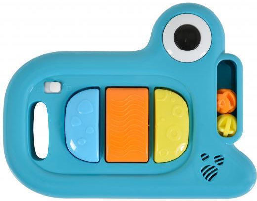 Moni Zizzy Baby Walker with Music for 6+ Months Blue