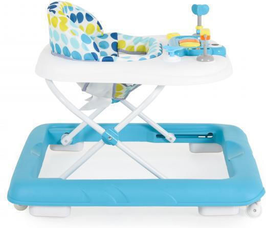 Moni Zizzy Baby Walker with Music for 6+ Months Blue
