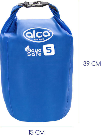 Alca Dry Bag Wasserdichter Pack Sack 5l Roll-top Verschluss Wasserdichter Rucksack Outdoor Tasche