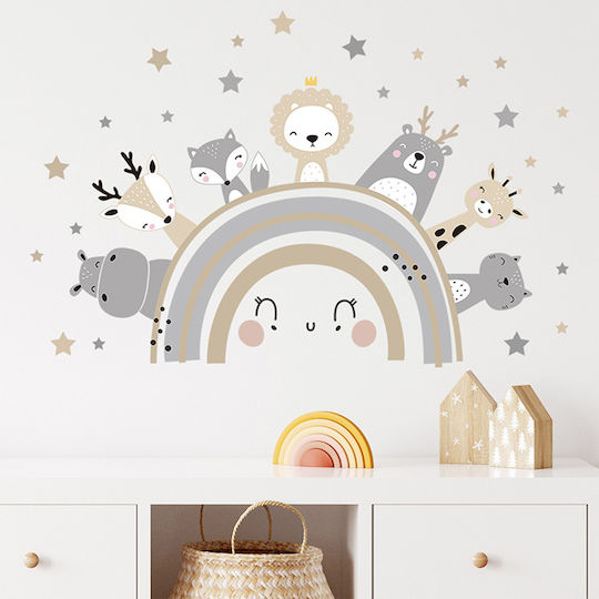 Sipo Kinder Wandsticker Wand 51x77cm