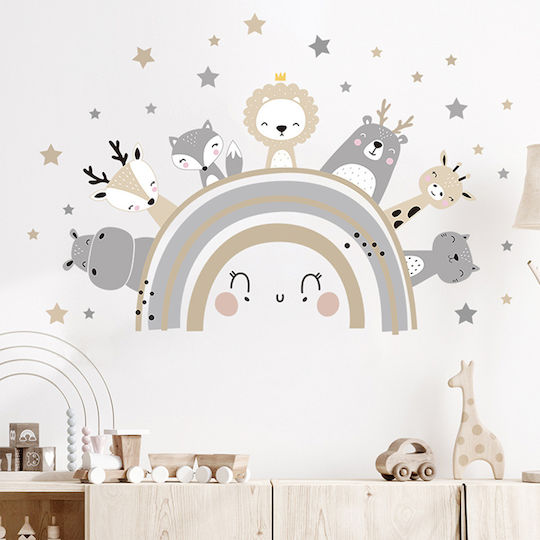 Sipo Kinder Wandsticker Wand 51x77cm