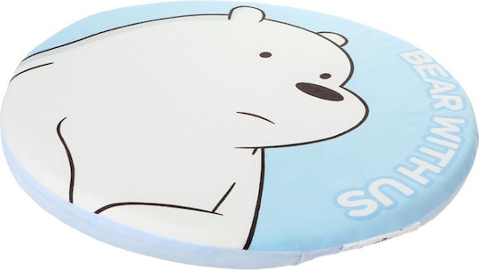 We Bare Bears Детска Декоративна Възглавница Ф40см