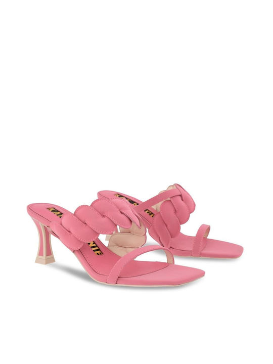 KAT MACONIE Domi Flamingo Pink Mules