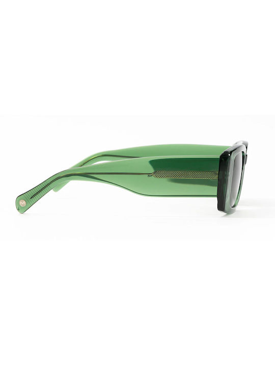 Meller Sunglasses with Green Plastic Frame and Green Polarized Lens SS-C-GREENOLI