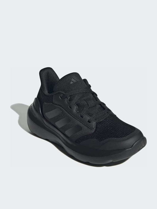Tensaur Run 2.0 Αθλητικά Παιδικά Παπούτσια Running με Κορδόνια Core Black