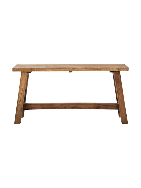 Rectangular Coffee Table Ranch made of Solid Wood Natural colour L90xW25xH45cm