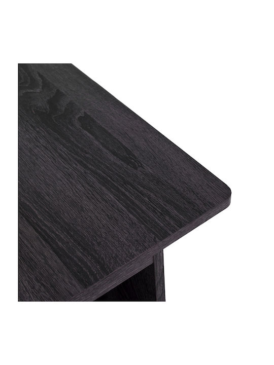 Rectangular Central Coffee Table Hayden Wooden Gray L80xW41.5xH46cm