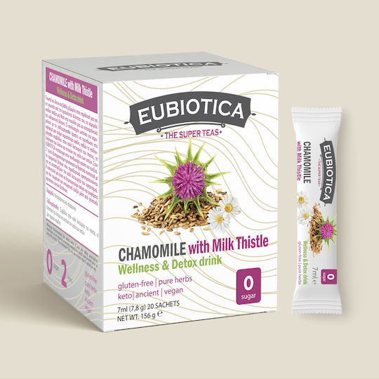 Eubiotica Τσάι Wellness & Detox Tea 20 Φακελάκια