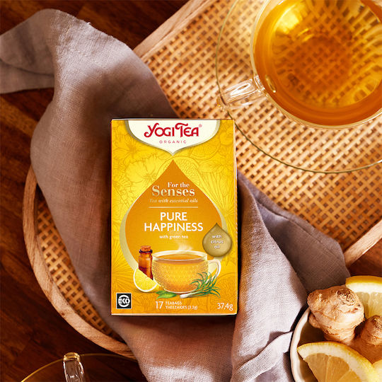 Yogi Tea Grün Tee Bio-Produkt Pure Happiness 17 Beutel 37.4gr 1Stück