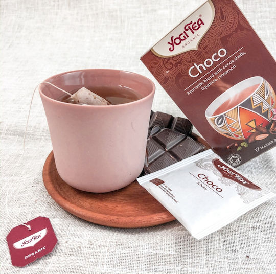 Yogi Tea Τσάι Βιολογικό Προϊόν Choco Aztec Spice 17 Φακελάκια 2.2gr