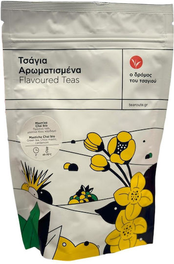 O Dromos tou Tsagiou Зелен Чай 100гр 1бр с Аромат Мастика