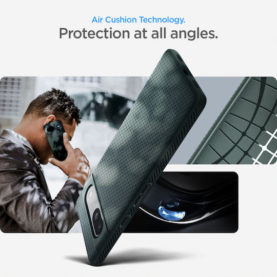 Spigen Liquid Air Back Cover Silicone Green (Google Pixel 8a)