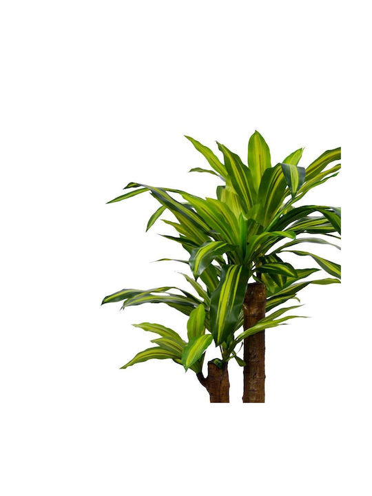 Ghiveci Decorativ cu Dracaena Inart Verde Pp H110cm