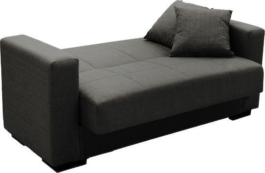 Vox Cu două locuri Canapea Pat cu Spațiu de Depozitare Light Anthracite 155x85x83cm.