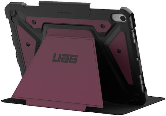 UAG Folio Metropolis Se Flip Cover Durable Burgundy for iPad Air 2013 9.7" / iPad Air 11" 2024/2025/2026