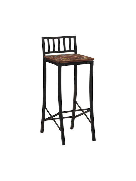 Scaune Bar Lemn Multicolor 2buc 37x37x92buc