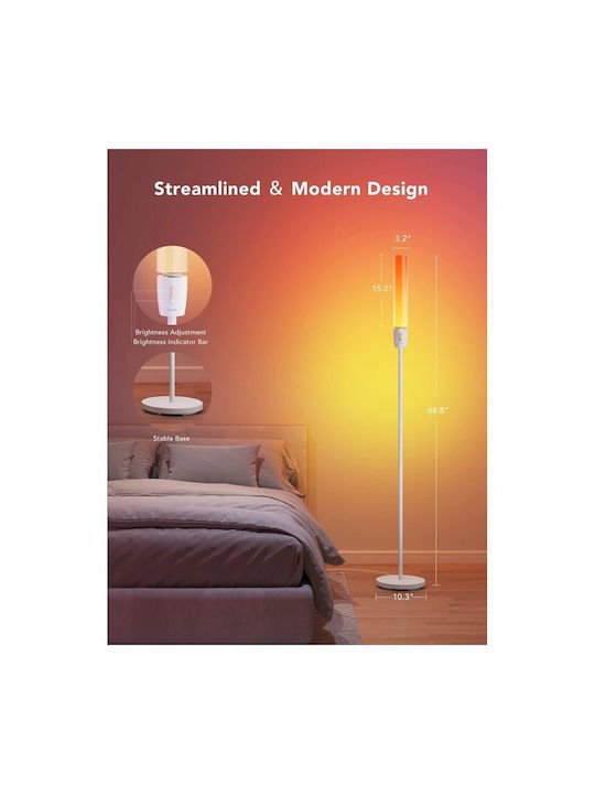 Govee LED Floor Lamp 1500lm White