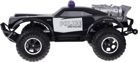 Large Police Monster Truck Controlled Car Remote Control Lighting Rc0626
