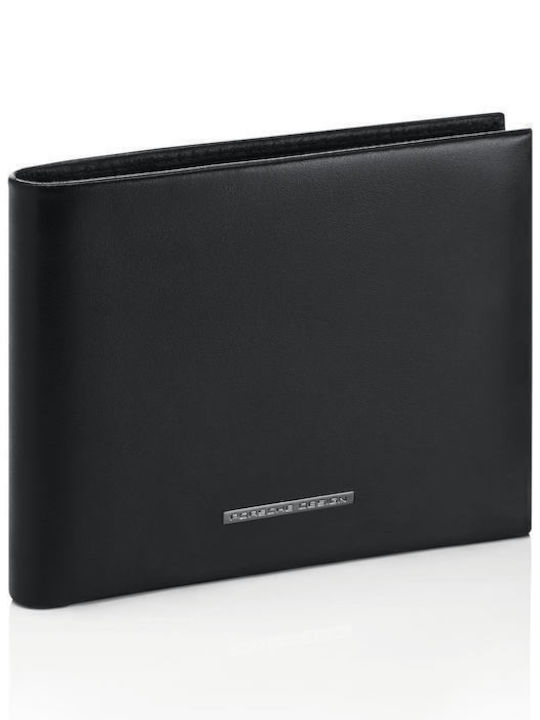 Leather Men's Wallet Classic Black