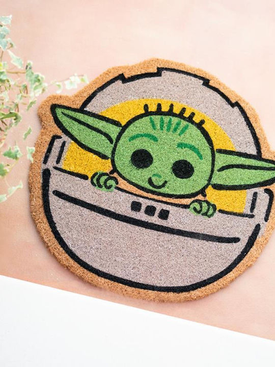 Grupo Erik Entrance Mat made of Coir Star Wars The Mandalorian The Child Multicolour 40x60cm