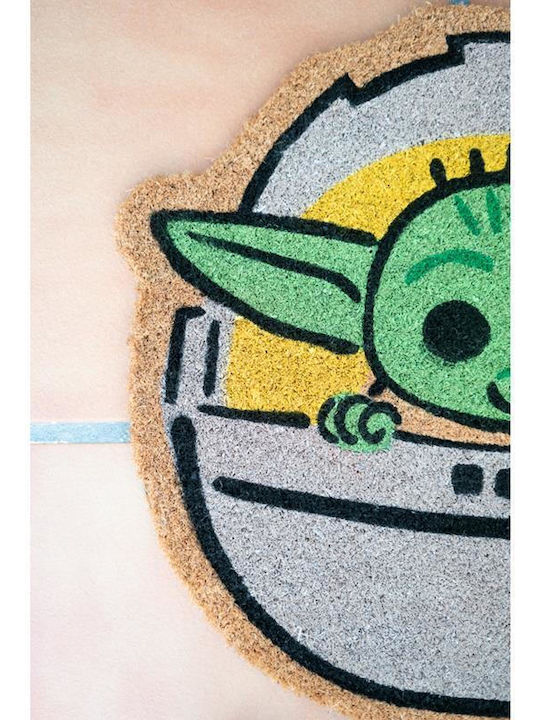 Grupo Erik Entrance Mat made of Coir Star Wars The Mandalorian The Child Multicolour 40x60cm