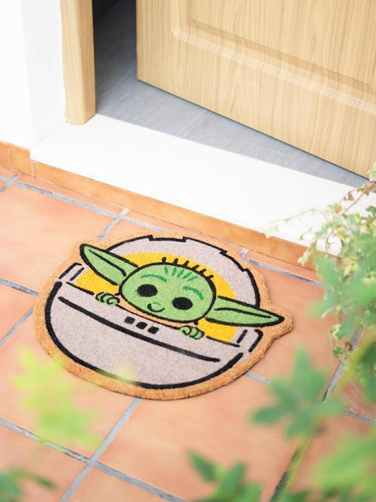 Grupo Erik Entrance Mat made of Coir Star Wars The Mandalorian The Child Multicolour 40x60cm