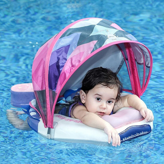 Mambobaby Βρεφικό Σωσίβιο 3-24 Μηνών Σκίαστρο Ζώνη 5 Σημείων