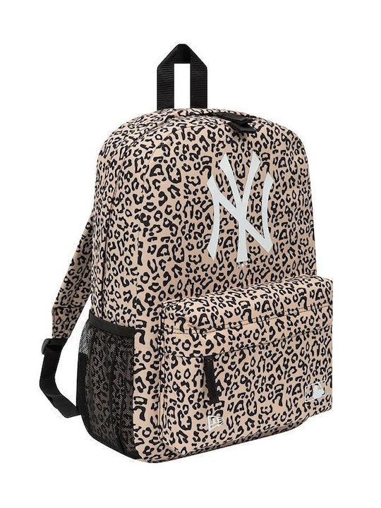 New Era New York Yankees All Over Print Stadium Rucsac Bej 17lt