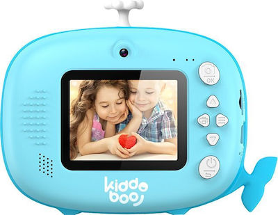 Kiddoboo FotoFun 2 Whale Compact Φωτογραφική Μηχανή Μπλε