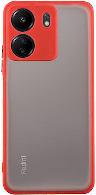 Lime Back Cover Plastic / Silicone Durable Red (Redmi 13C 4G / Poco C65 4G)