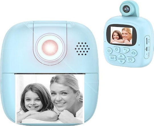 A19 Children's Camera 20MP with Thermal Printing Blue