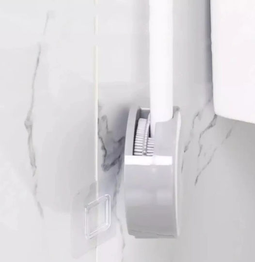 Kunststoff Badezimmer Toilettenbürste Gray