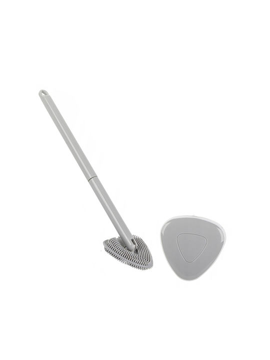 Plastic Toilet Brush Gray