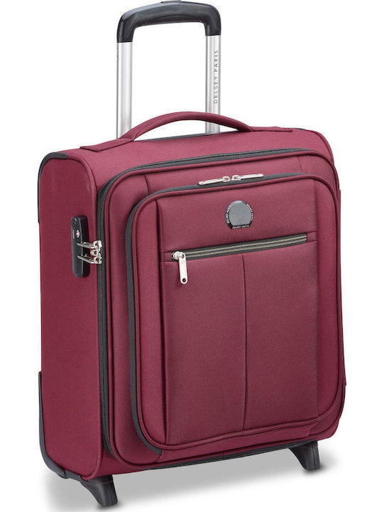 Delsey Βαλίτσα Καμπίνας 45cm Pin Up 6 Burgundy Delsey Βαλίτσα Καμπίνας 45cm Pin Up 6 Burgundy