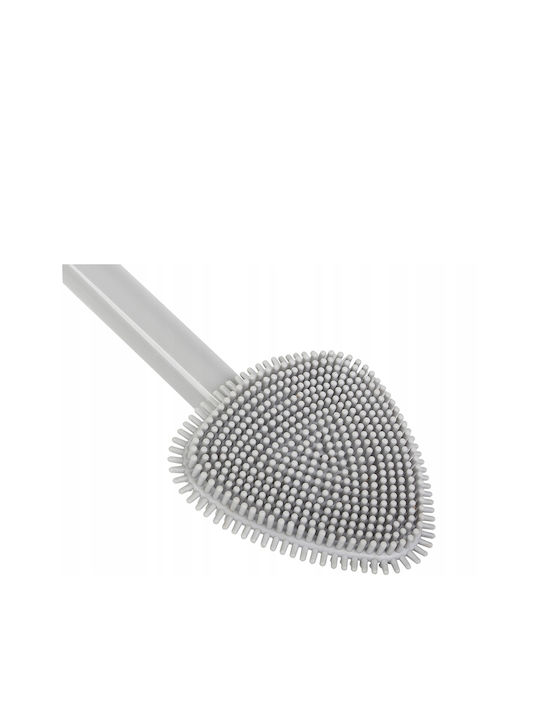 Plastic Toilet Brush Gray