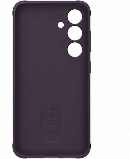 Samsung Back Cover Πλαστικό Σετ με Τζαμάκι Dark Violet (Galaxy S24+)