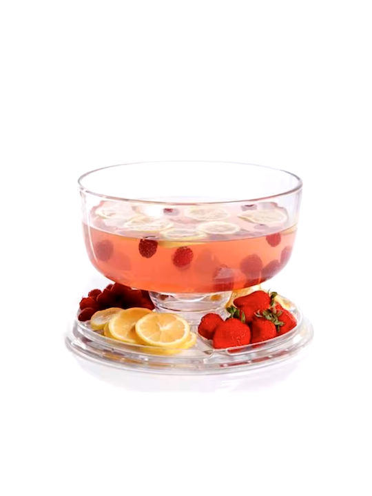 Keskor Cake Stand Transparent 31x31x20cm