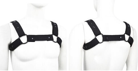 Naughty Toys Ανδρικό Harness Μαύρο