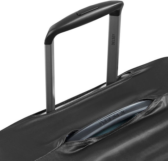Delsey Kofferabdeckung Schwarz
