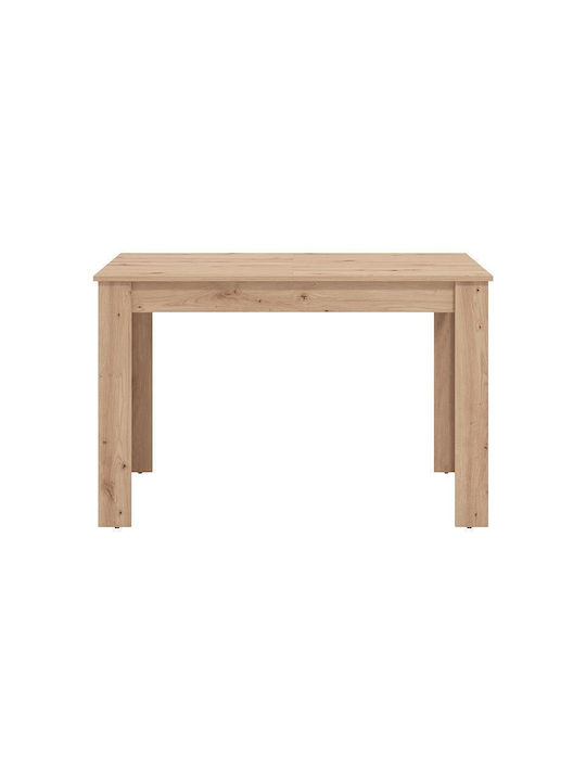 Hamar Маса За Трапезария Разтегателна Дървена Artisan 120(+40)x80x77см