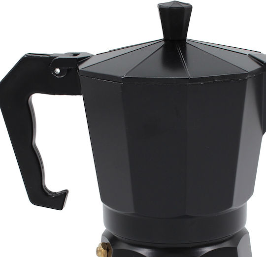 Keskor Μπρίκι Espresso 6cups Μαύρο