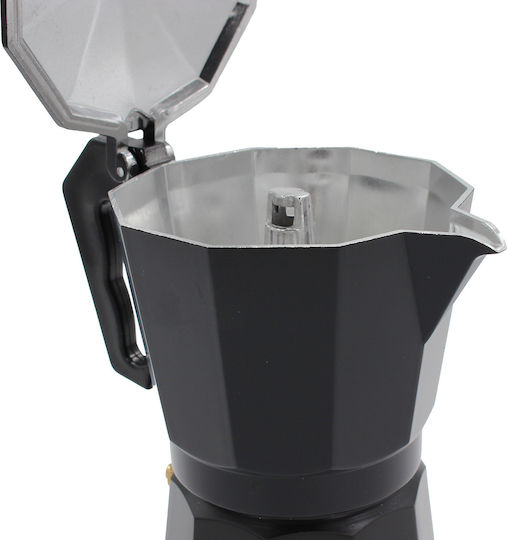 Keskor Μπρίκι Espresso 6cups Μαύρο