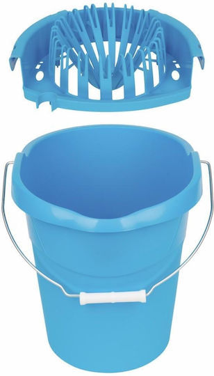 Găleată Cu Stoarcător Din Plastic Capacitate 13lt (Diverse Culori)
