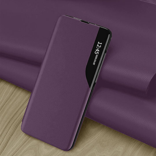 Techsuit Efold Buchen Sie Kunststoff / Synthetisches Leder Lila (Samsung Galaxy A55 5G)