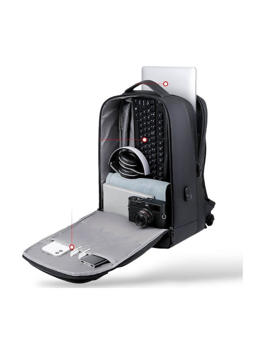 Playbags Backpack Αδιάβροχο 38lt Μαύρο